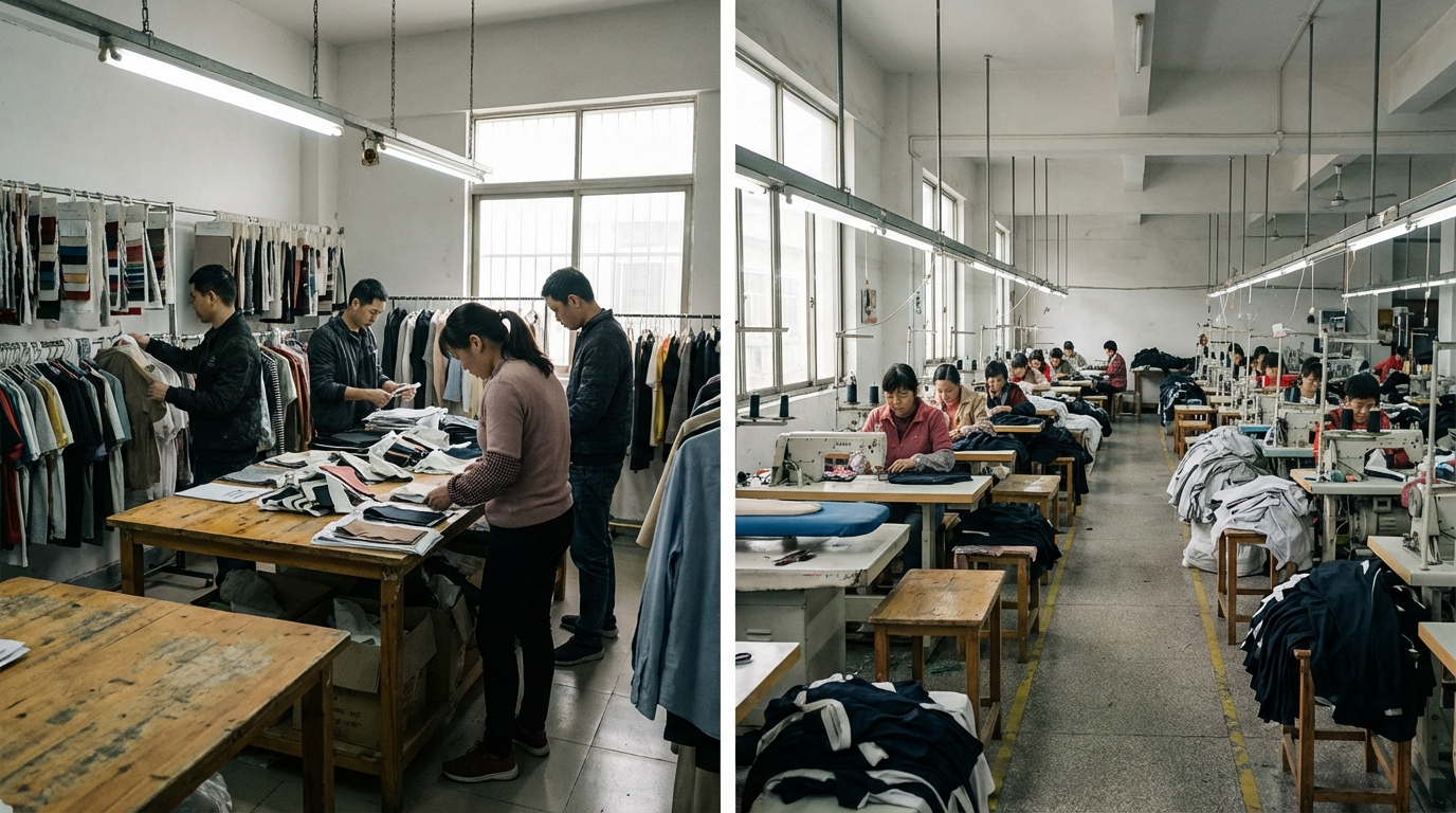 Guangzhou vs Dongguan for Clothing Manufacturing