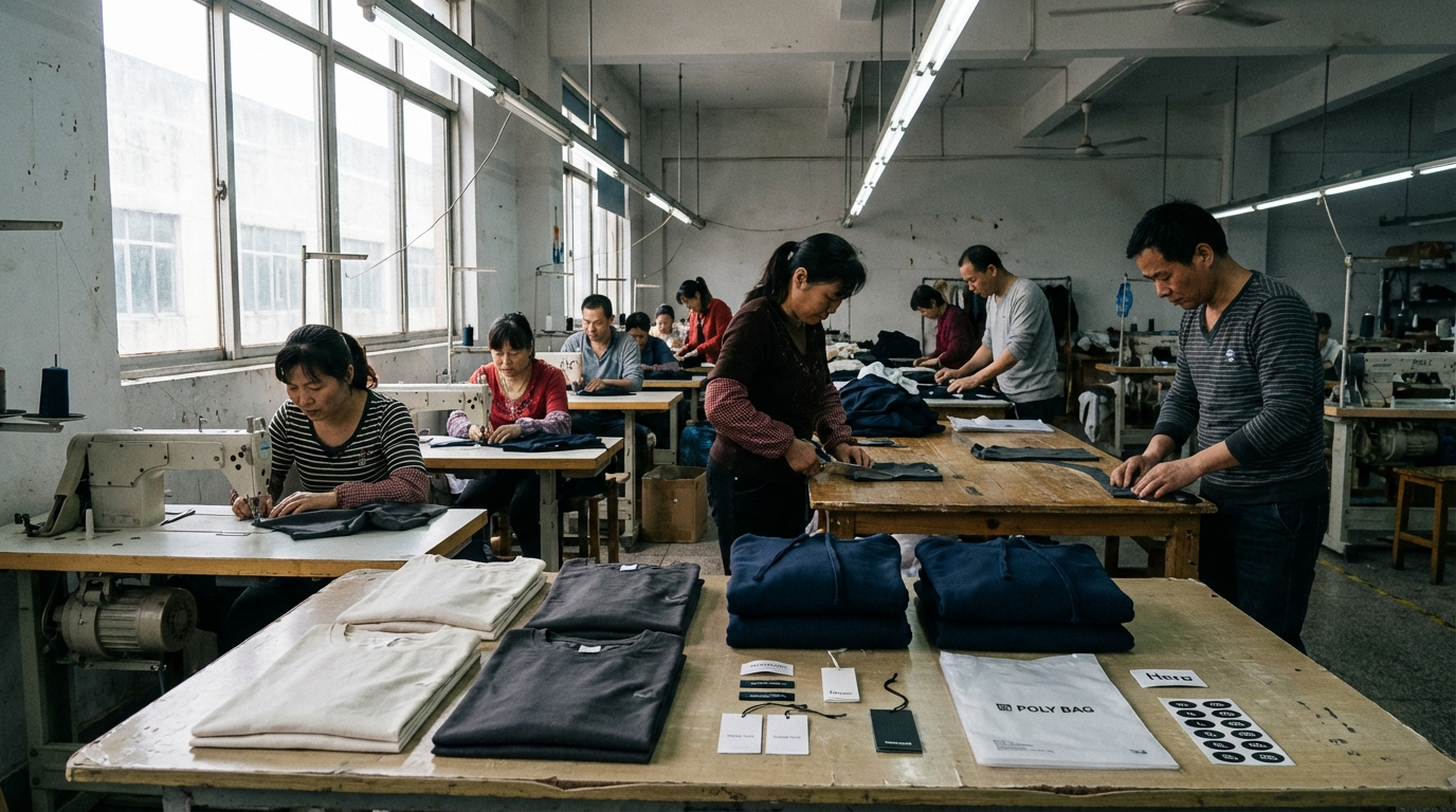 Private Label Clothing Manufacturer China: Complete Beginner Guide
